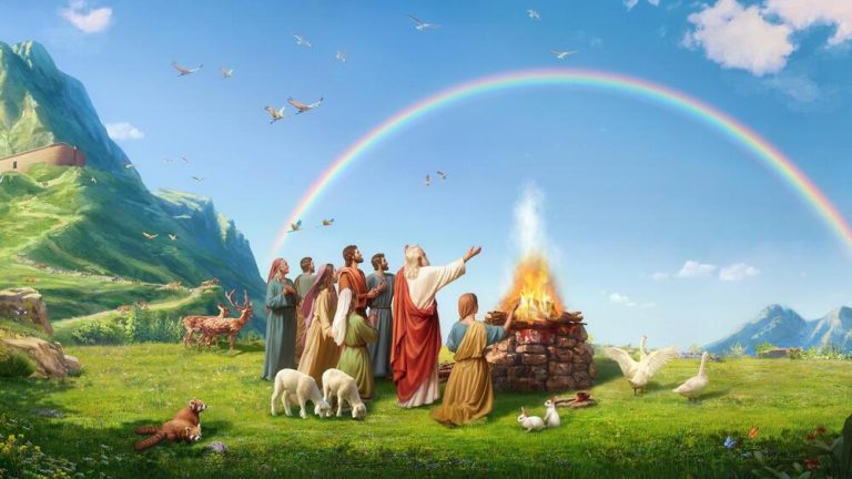 神以彩虹作為與人立約的記號