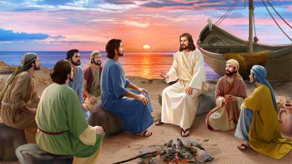 聖經故事-耶穌在海邊向七個門徒顯現