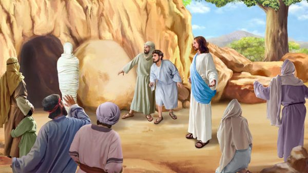 聖經故事-主耶穌使拉撒路復活