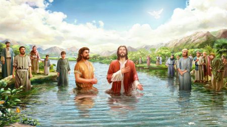 主耶穌在約旦河受洗