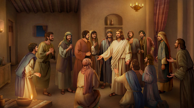 主耶穌復活後像門徒顯現