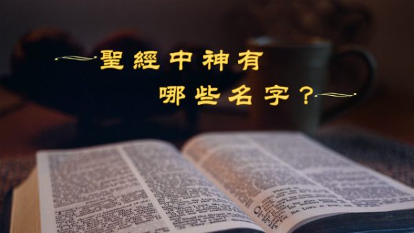 聖經中神有哪些名字