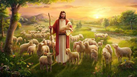主耶穌找回丟失的羊