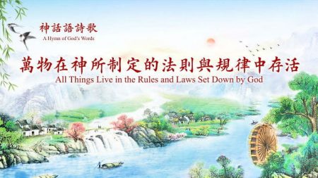 《萬物在神所制定的法則與規律中存活》